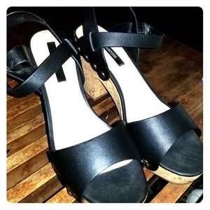 Kensie studded platforms